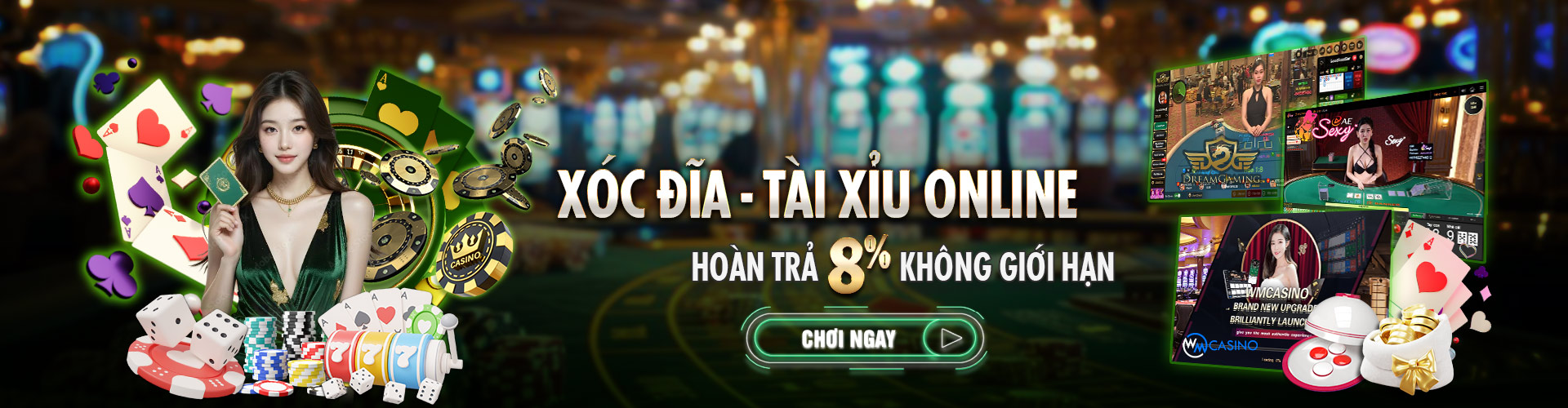 Hình ảnh quảng cáo của suwin hiển thị nền tảng và các lợi ích